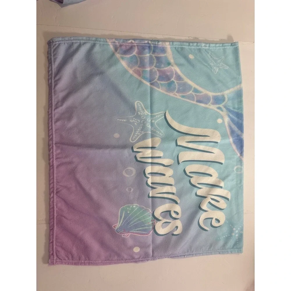 B Magical Girls Mermaid Swimsuit and Beach Towel Set‎ UPF 50 Size 10